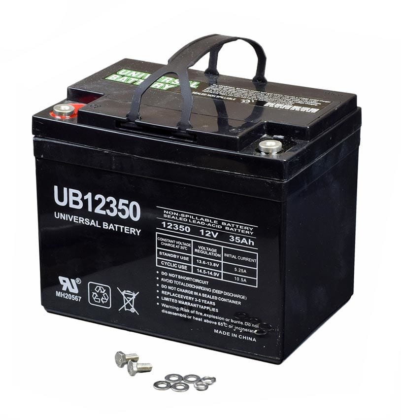 non-spillable lead acid battery commonly used in mobility scooters