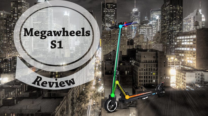 the s1 electric scooter from megawheels