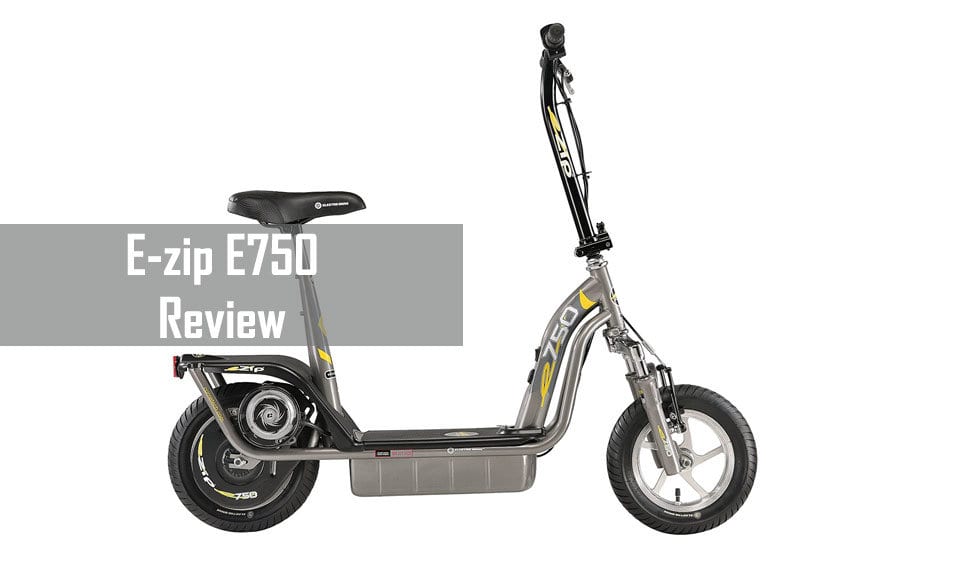 E-zip E750 electric scooter