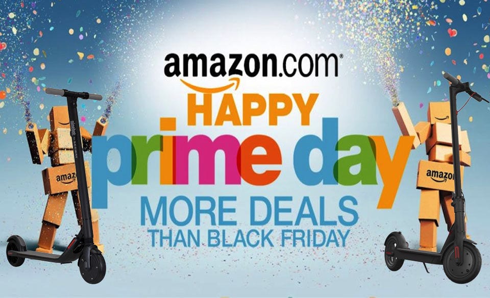 prime day deals on electric scooters