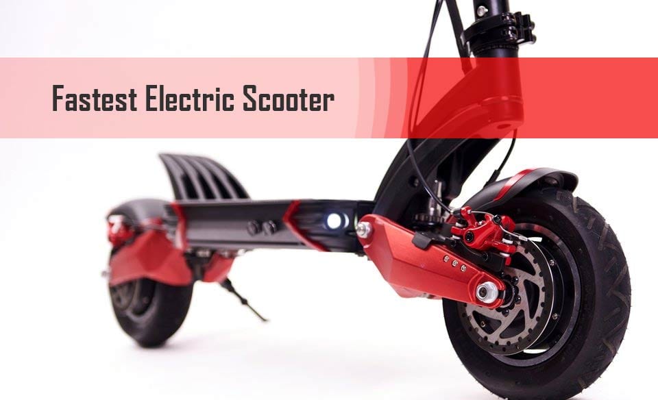 The fastst electric scooters available