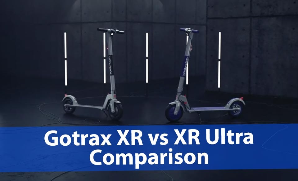Both the XR and XR ultra compared side by side