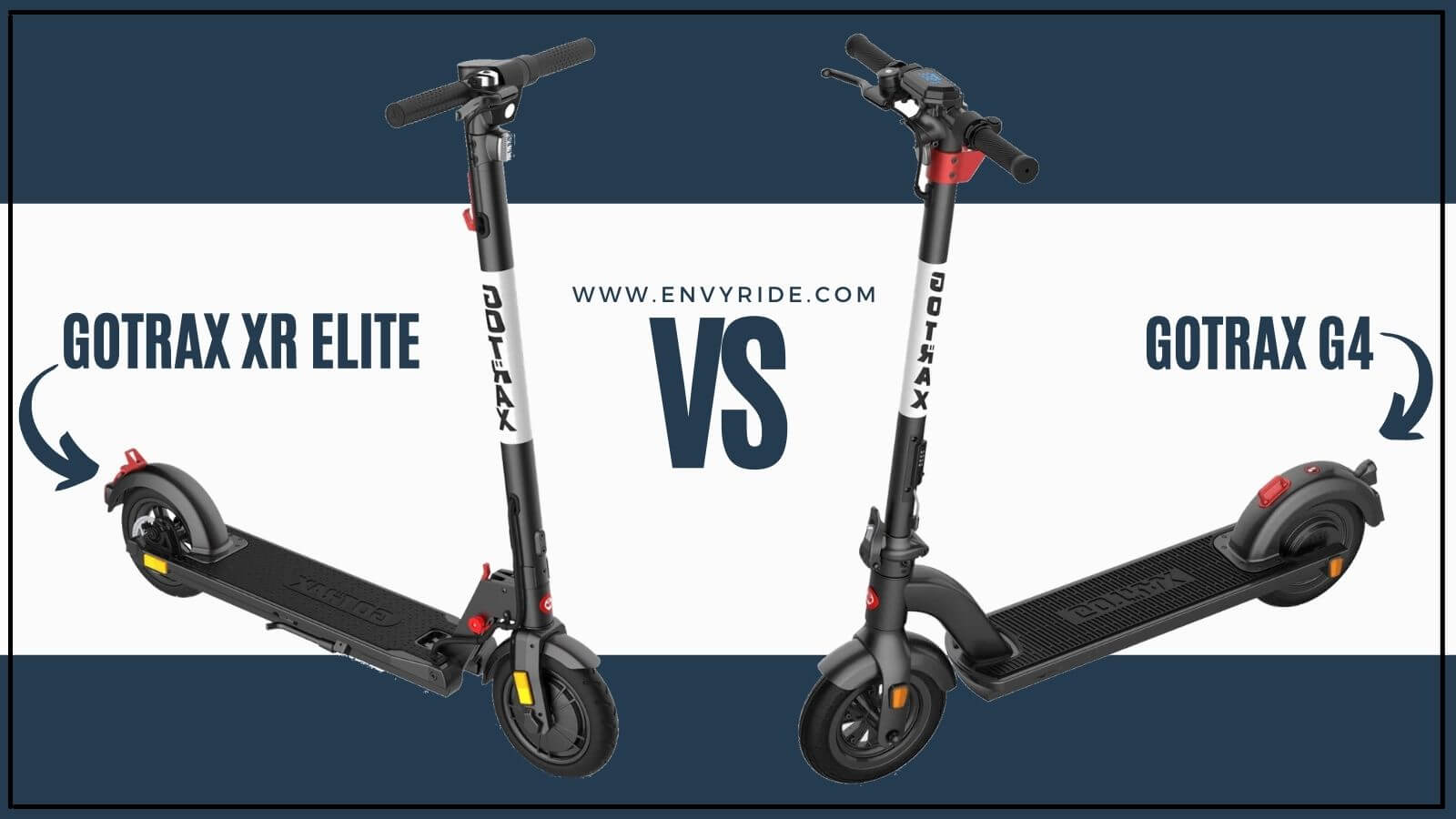 The GoTrax XR Elite Vs. the GoTrax G4 Electric Scooter