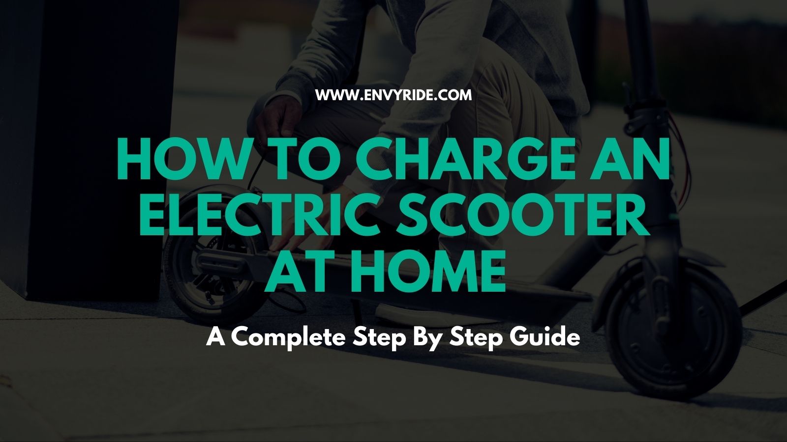 How To Charge An Electric Scooter At Home
