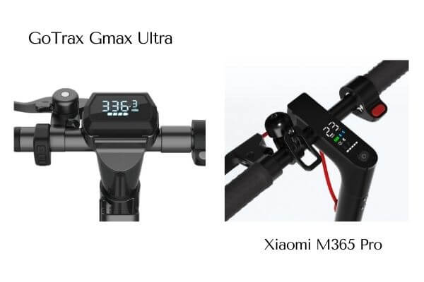 Screen Display Gmax Ultra and Xiami