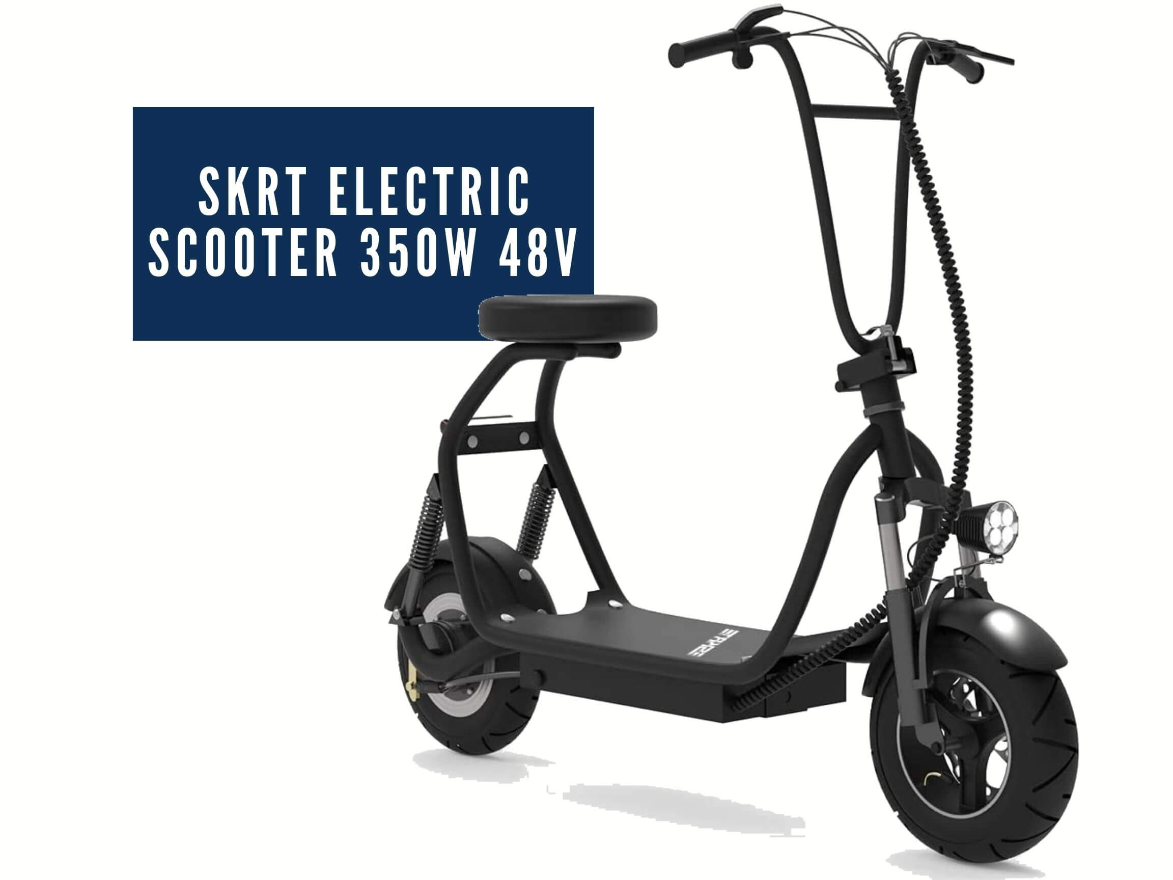 electric scooter with seat 